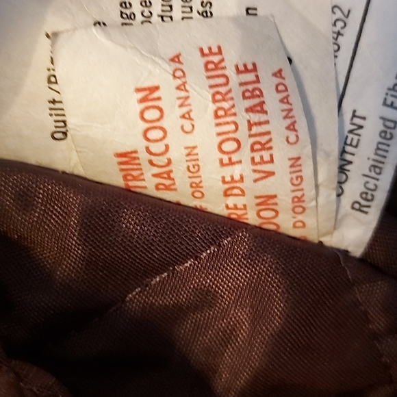 SOLD SOLD SOLD Leather trench with fur collar. Jonathan Christopher size 12 - Picture 9 of 16